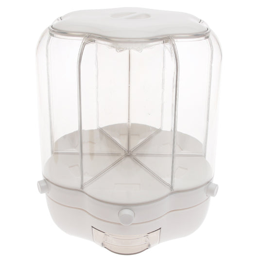 Rotating Rice Dispenser – 10kg Capacity Grain Storage Container
