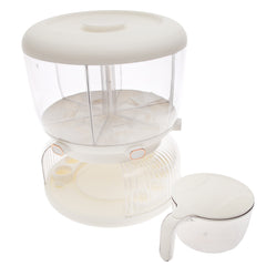 Rice Dispenser with Egg Tray – Multi‑Compartment Grain & Egg Storage Container