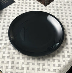 Black Melamine Dinner Set – Modern, Durable & Complete Dining Solution (22 / 30 / 43 PCS)
