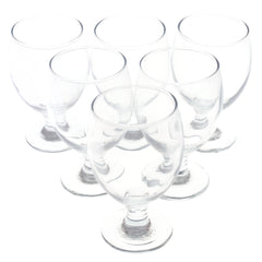 6Pcs S.Stem Glass Bingo 350ml SNV-009