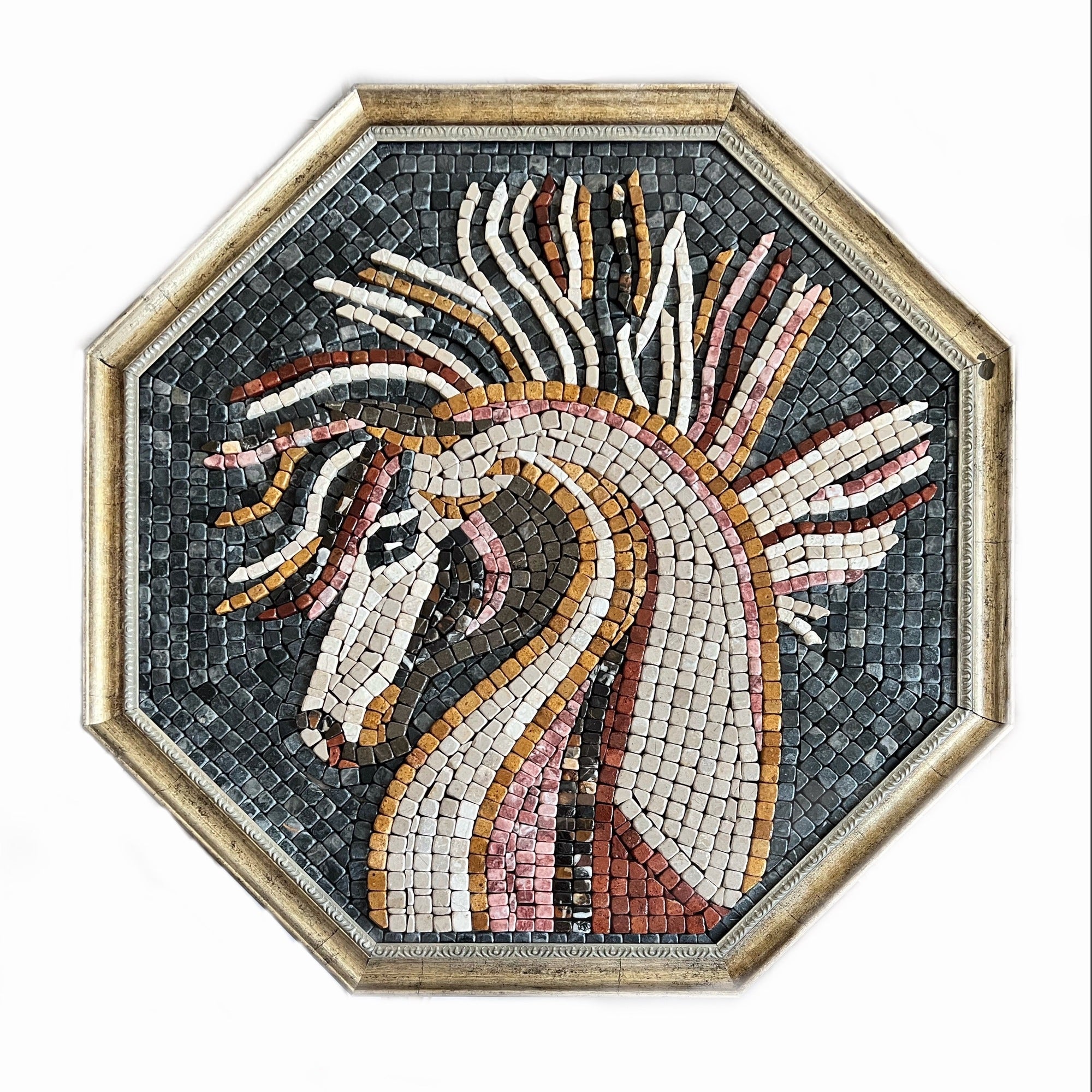 ANDALUSIAN HORSE BLACK - Mosaic By Qureshi's