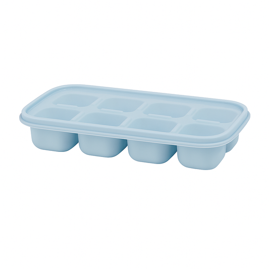 Pack of 2 - 8 Grid Silicone Ice Tray – Assorted Colors