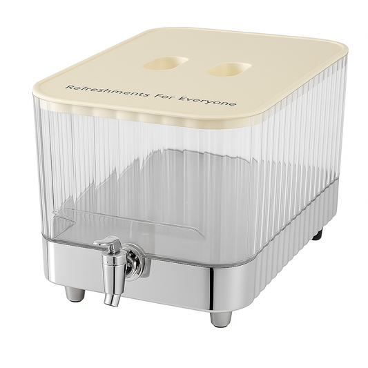 1Pc Juice Dispenser 5.3L with Tap – Large-Capacity Beverage Container for Fridge & Parties