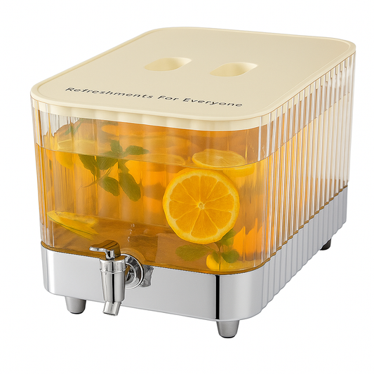 1Pc Juice Dispenser 5.3L with Tap – Large-Capacity Beverage Container for Fridge & Parties