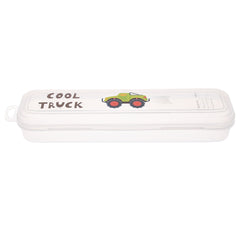 Cool Truck Multi-Box – Transparent Stationery Storage Case for School and Office