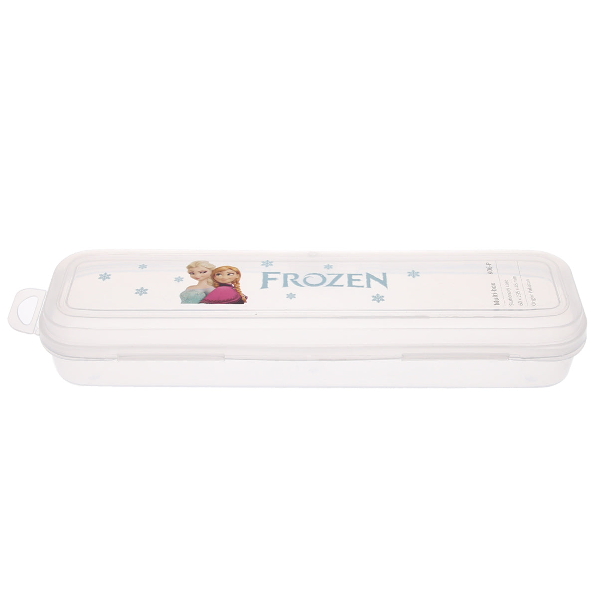 Frozen Multi‑Box – Transparent Stationery Storage Case for Kids & School Supplies