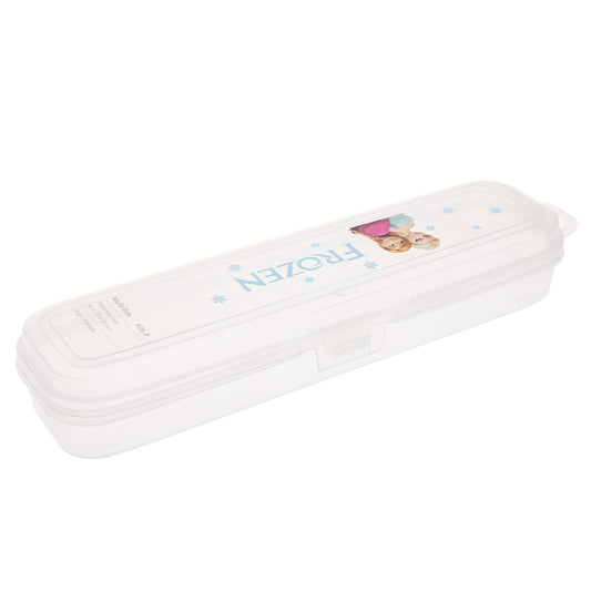 Frozen Multi‑Box – Transparent Stationery Storage Case for Kids & School Supplies