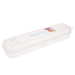Frozen Multi‑Box – Transparent Stationery Storage Case for Kids & School Supplies