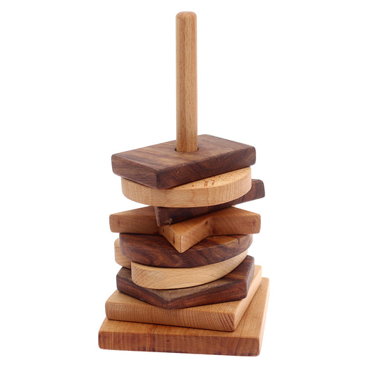 SHAPES STACKER BROWN - Habitt