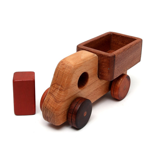WOODEN LOADER LIGHT BROWN - Habitt