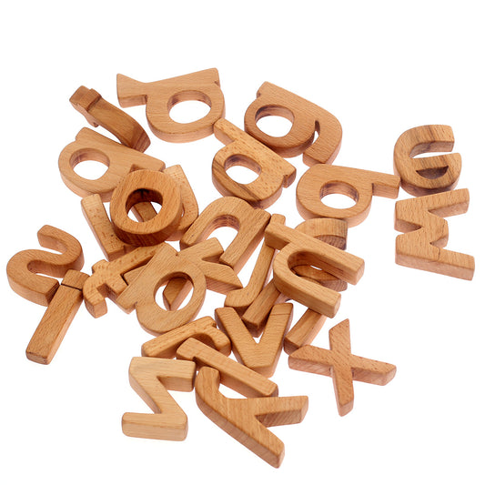ALPHABETS PLAY LIGHT BROWN - Habitt