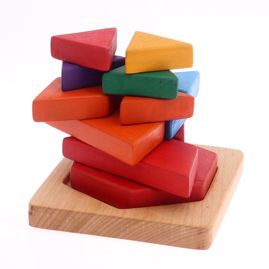 FRACTION BOARD HEXAGON MULTICOLOUR - Habitt