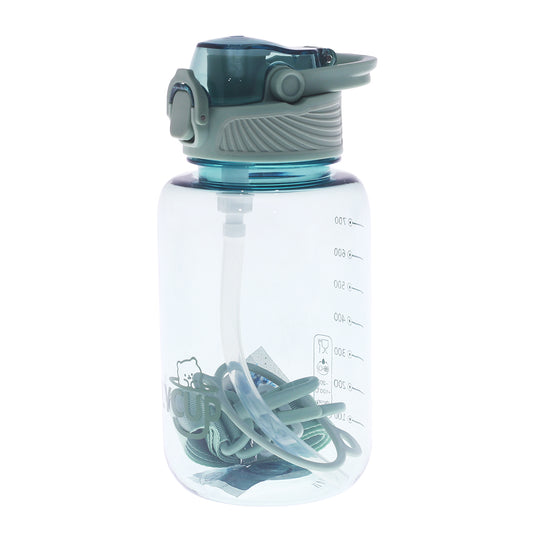 Water Bottle Light Green Z311-790 - Habitt