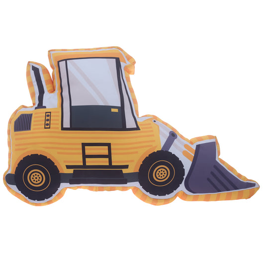 Construction Vehicle Tractor Filled Cushion - Habitt