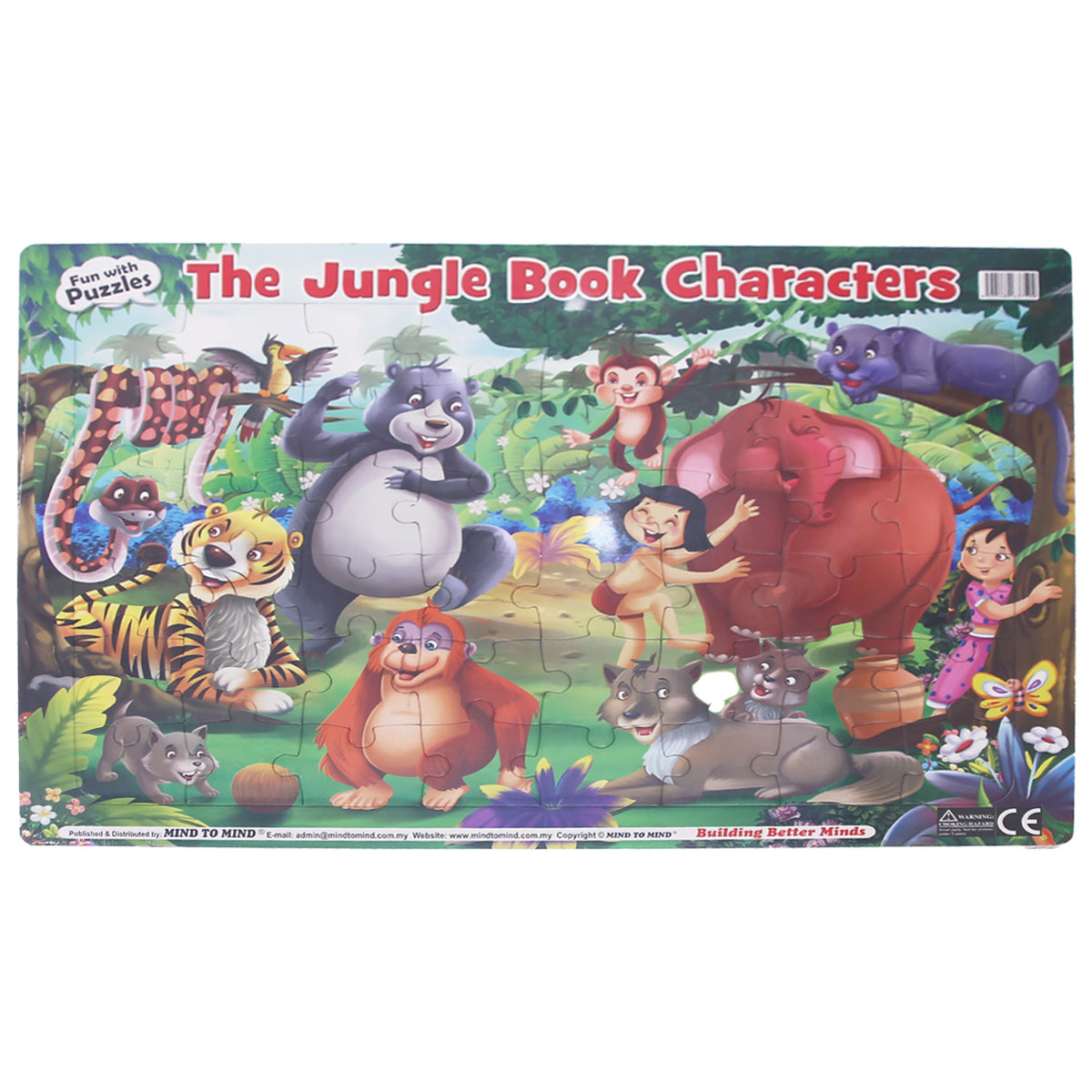 THE JUNGLE BK CHARACTERS. 9555480637594