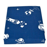 Blue Galaxy Double Bed Sheet 96x102"