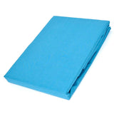 Dyed Aqua Single Bed Sheet 68x96"