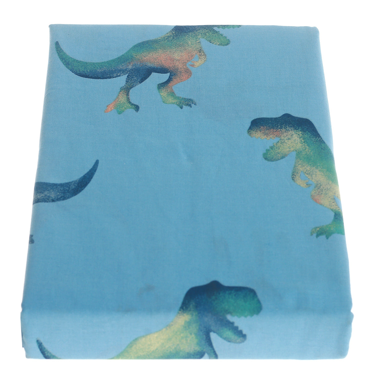 Blue Dinasor Double Bed Sheet 96x102