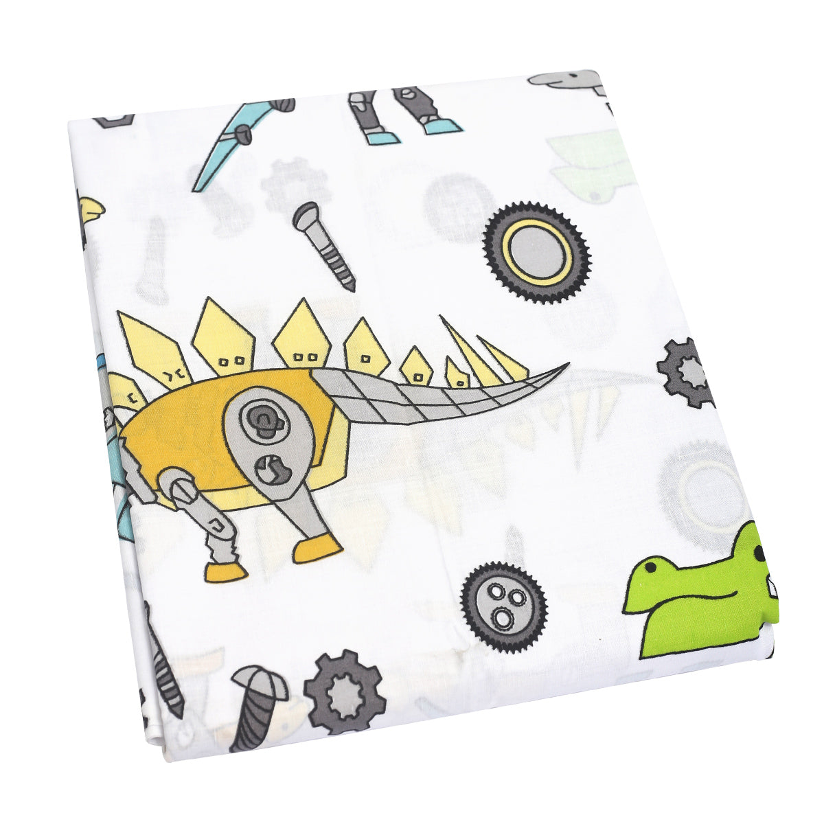 Robotic Dino Single Bed Sheet