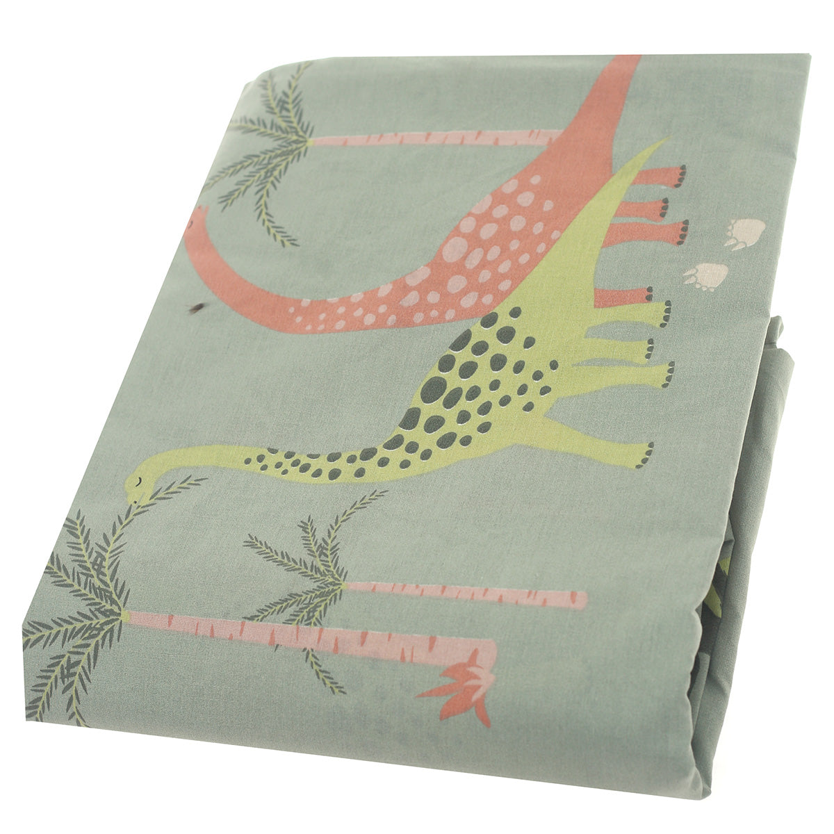 Pink Dino Single Bed Sheet B.S