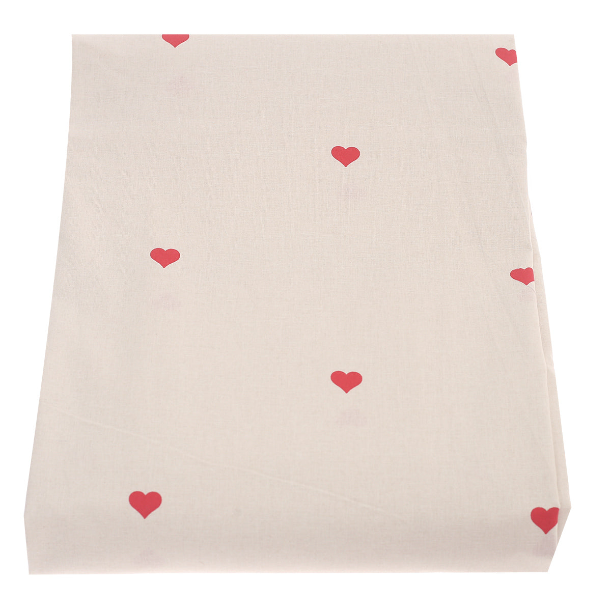 Red Hearts Single Bed Sheet 60x90"