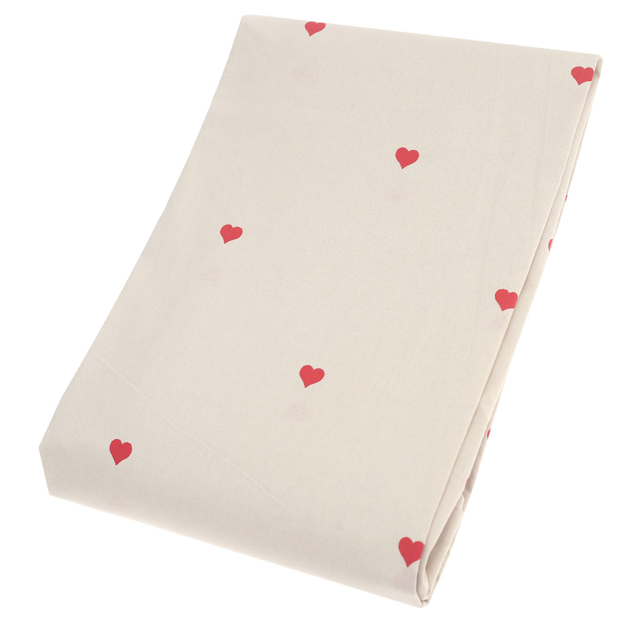 Red Hearts Single Bed Sheet 60x90"