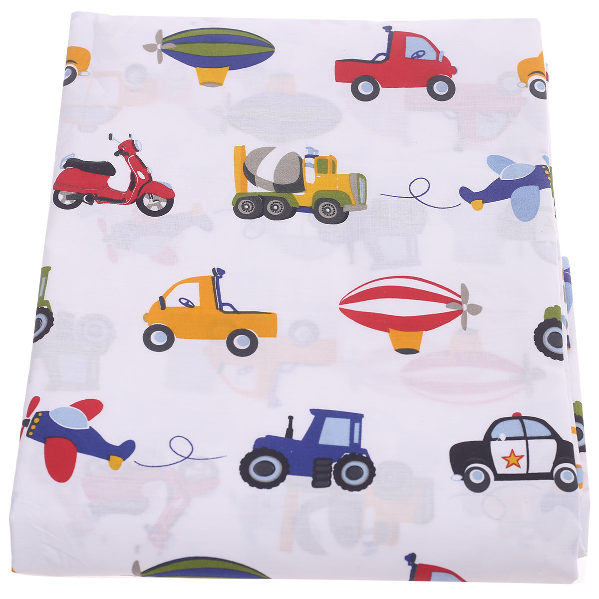 Multi Cars Single Bed Sheet 60x90"