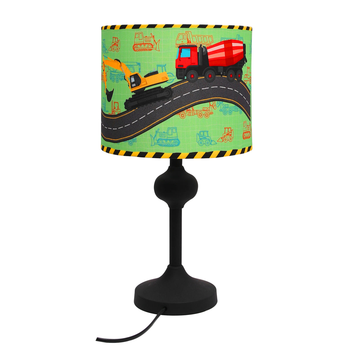 Construction Vehicles Table Lamp