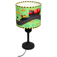 Construction Vehicles Table Lamp