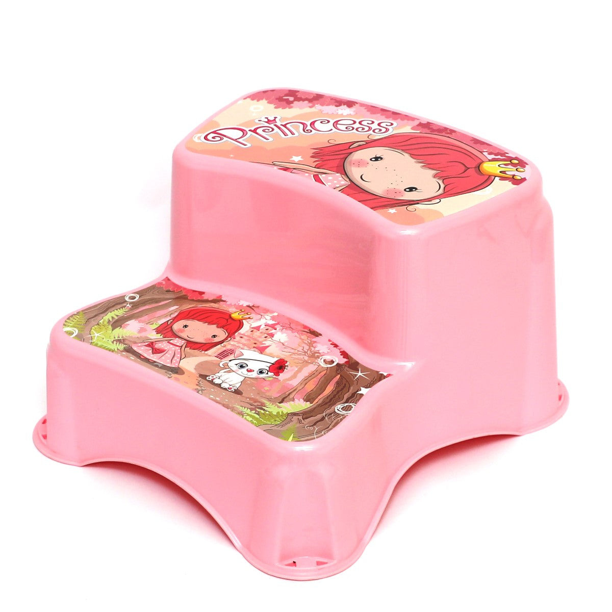 Two Step Stool Pink.TP506