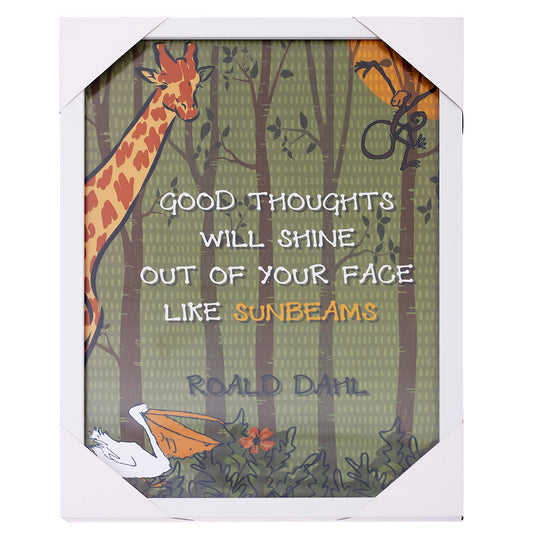 Giant Giraffe Wall Art 12X18 (Giraffe Roald Dahl) - Habitt
