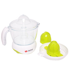 Citrus Press Juicer 0.7L 40W with Dual Cones & Pulp Filter – Compact Electric Citrus Juicer (SF-3002-SB) - Habitt