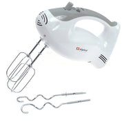 Alpina Hand Mixer 200W with Multiple Speeds, Beaters & Dough Hooks – Compact Electric Mixer (SF-1010) - Habitt