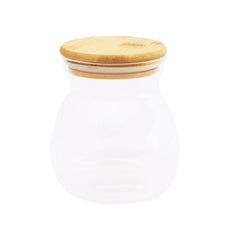 TRAPEZOIDAL GLASS JAR 700ml