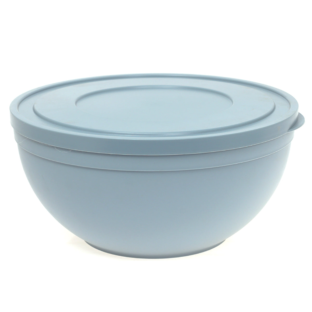 8 LT SANDY HIGH FROSTED BOWL W/H COVER .E