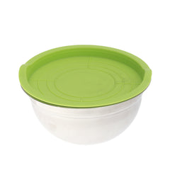 SALAD STEEL BOWL W/COVER