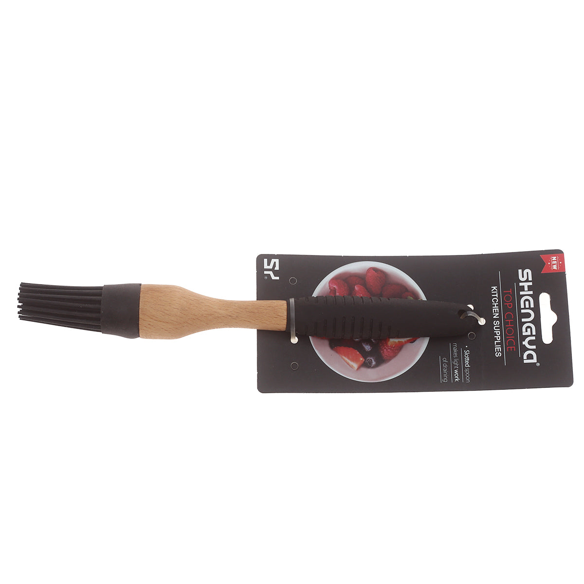 BLACK SILICON OIL BRUSH (RND) AT-P4590