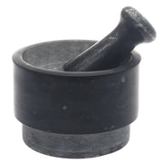 Adelsten Mortar & Pestle – Solid Stone Spice Grinder for Herbs, Spices & Pastes (IKEA Style) - Habitt