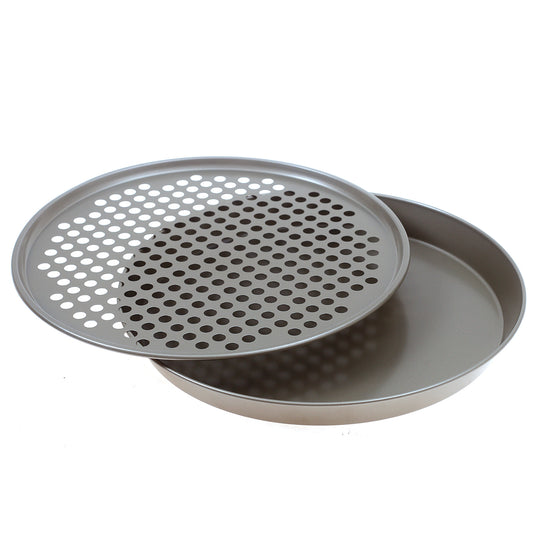 BAKERS PIZZA PAN 2PCS SET BWSET07 1