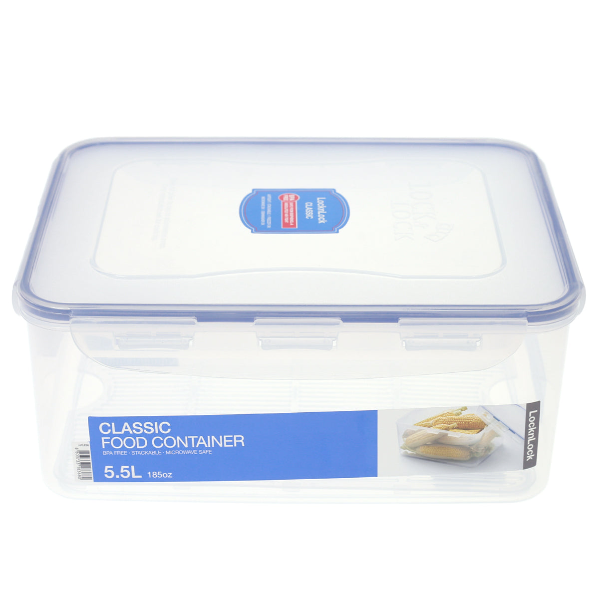 Container 5l Food RECT SHORT FOOD CONTAINER 5.5L LLHPL836 SB - Habitt
