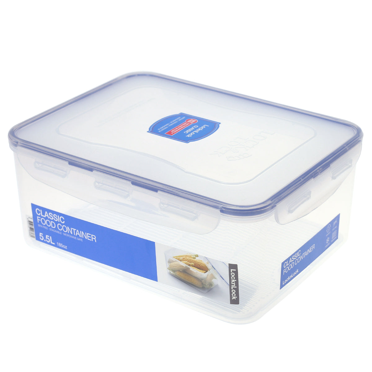 Container 5l Food RECT SHORT FOOD CONTAINER 5.5L LLHPL836 SB - Habitt