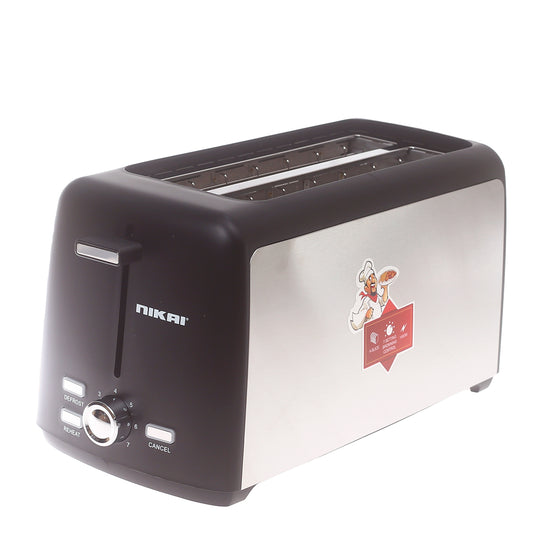 Nikai 4 Slice Toaster NBT666S1 - Habitt