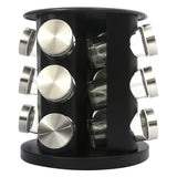 12Pcs Spice Set Black