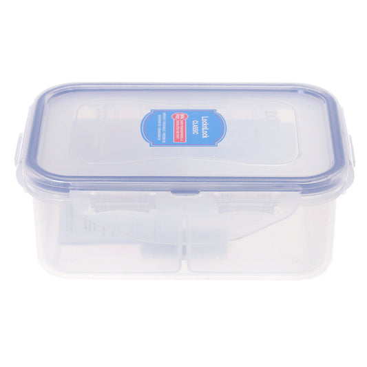 RECT CONTAINER 460ML W/DIVIDER LLHPL814C SB - Habitt