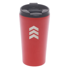 Travel Coffee Flask Metal Red 350 ml