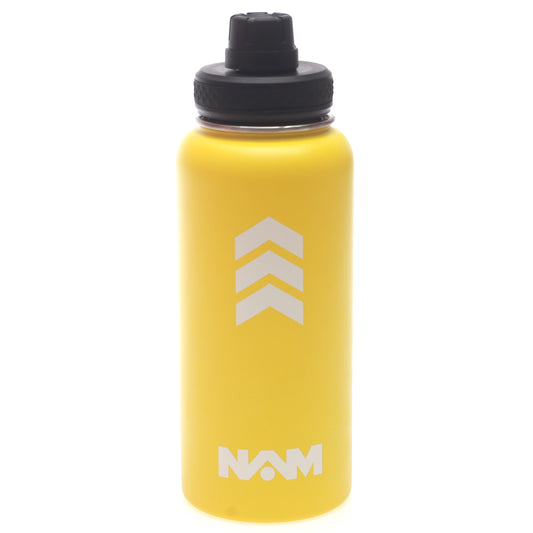 Sport Cap Vacuum Bottle 950ML Yellow - Habitt