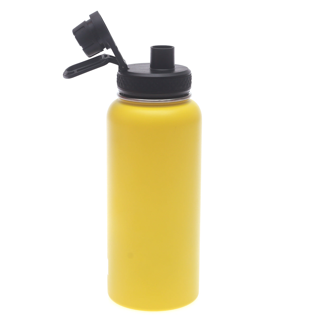 Sport Cap Vacuum Bottle 950ML Yellow