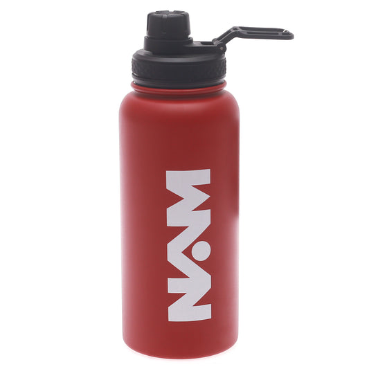 Sport Cap Vacuum Bottle 950ML Red - Habitt