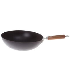 Iron Wok 32Cm Black