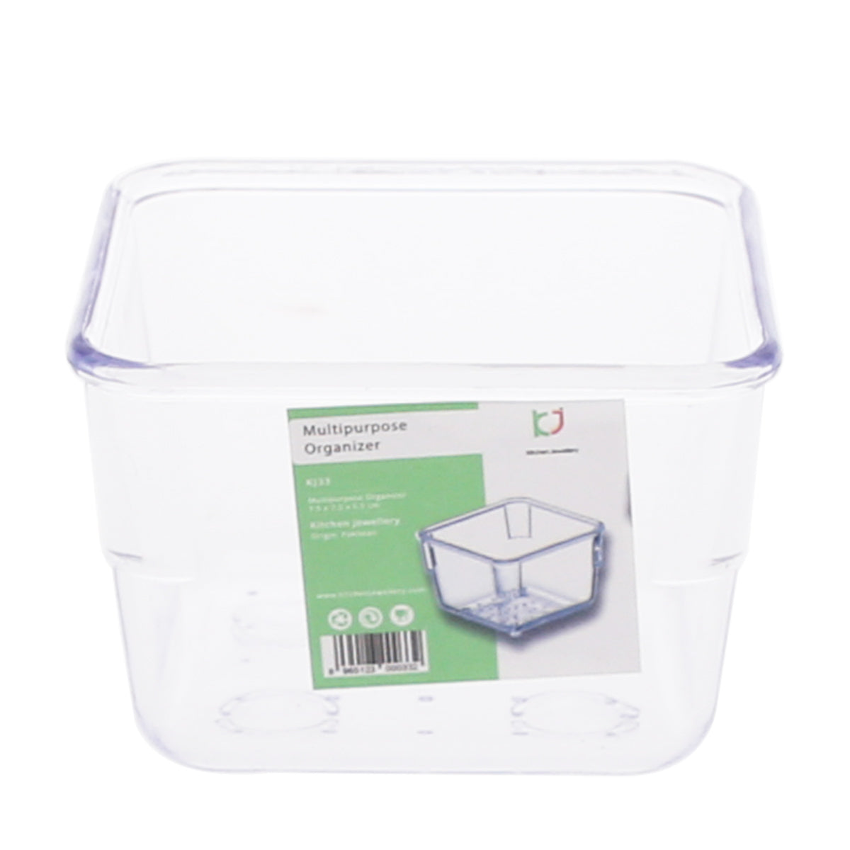 Multi-Purpose Organizer No. 5 – Transparent Storage Box for Home, Kitchen, and Office